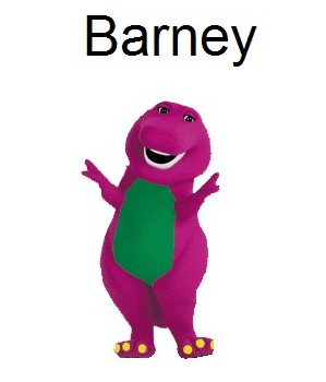 Динозаврик Барни - лучший друг американских детей