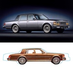 Лаконичные формы первого Cadillac Seville предвосхищают «рубленый» стиль 80-х годов.