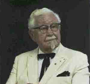    (. Harland David Sanders),      (. Colonel Sanders) (9  1890 — 16  1980) —      Kentucky Fried Chicken («   », KFC),         ,      .              .